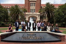 VSPP group photo at the Westcott Fountain 